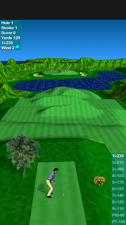 対戦型3Dゴルフゲーム「Par 3 Golf II Lite」