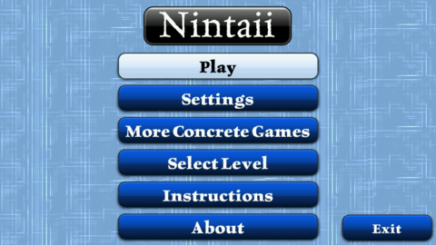柱を穴に落とすパズルゲーム「Nintaii - Lite」