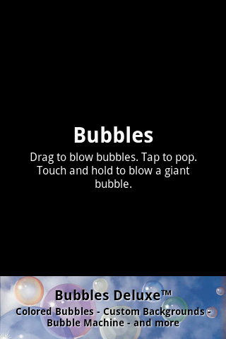 子供の頃の遊びが画面の中で幻想的に！「Bubbles」