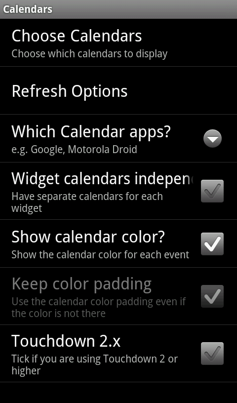 スケジュールをホーム画面で管理「Android Agenda Widget」