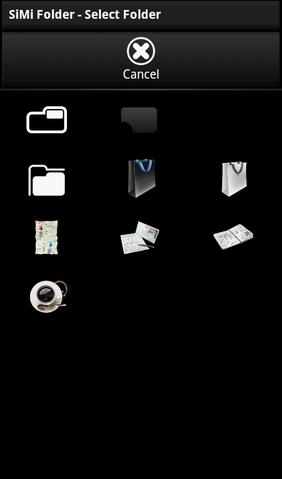 ホーム画面整理の必需品「SiMi Folder Widget」