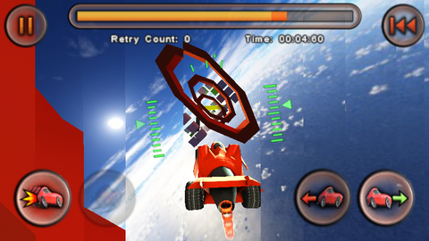 ジェットエンジンで空まで飛べる、ぶっ飛び系レースゲーム「Jet Car Stunts」