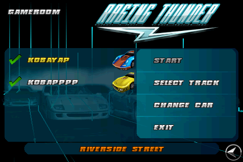 通信対戦にも対応した無料のレーシングゲーム「Raging Thunder -Lite」