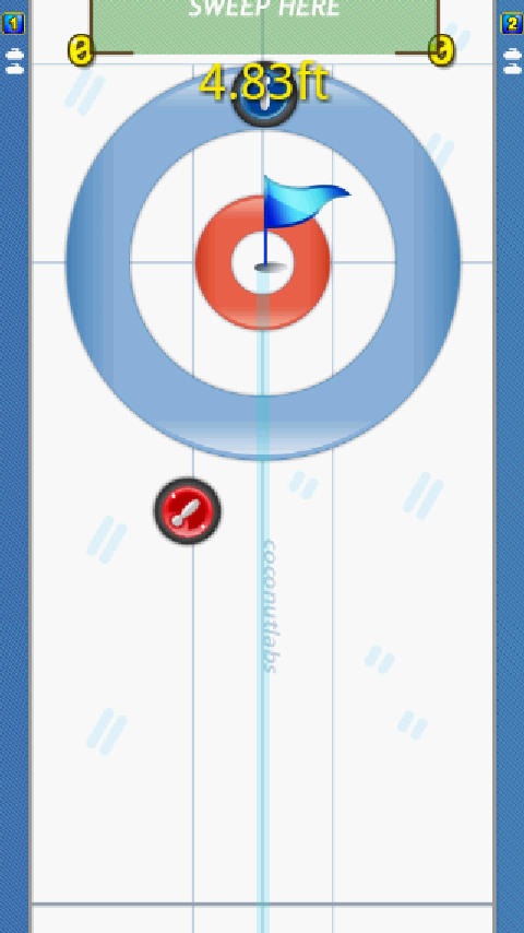氷上の熱き戦いをAndroidで！「Play! Curling」