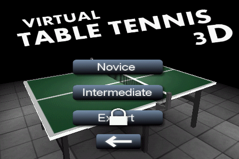 卓球で真剣勝負！「Virtual Table Tennis 3D」