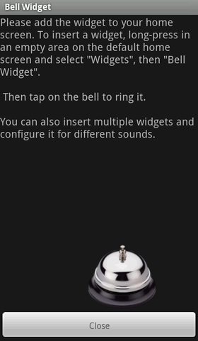 「あのデスクベル」がウィジェットとして再登場！「Bell Widget」