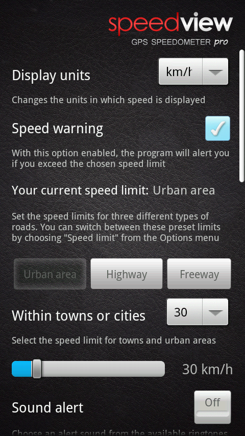 GPSを使った速度計測アプリ「SpeedView」