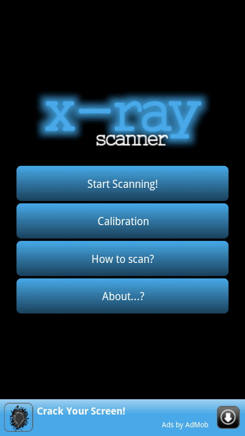 Xperiaでレントゲンだって撮れちゃう!?「X-Ray Scanner」