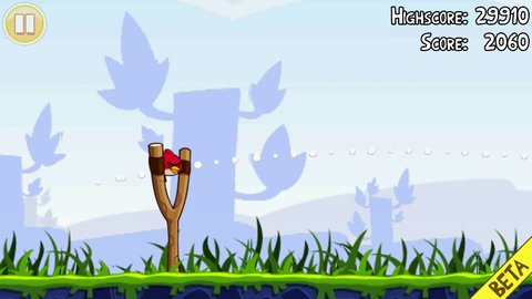 怒った鳥を弾き飛ばしブタをやっつけろ！大ヒットアプリ「Angry Birds Lite Beta」