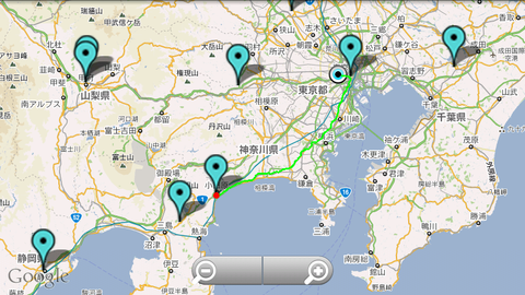 日本全国のお城を見学してみよう！「日本のお城マップ for TravelCamerAR」